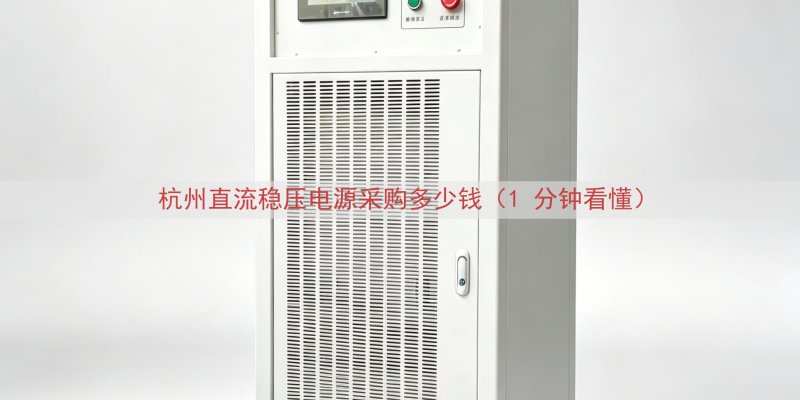 杭州直流稳压电源采购多少钱（1 分钟看懂）