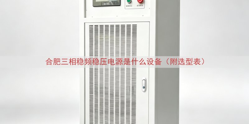 合肥三相稳频稳压电源是什么设备（附选型表）